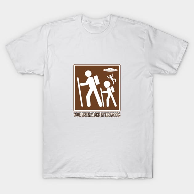 Trailien Var2 Hiking Series T-Shirt by theartofron